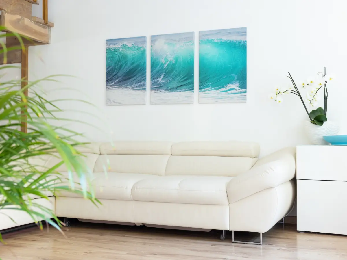 Canvas baskı — Salonda canvas tablo