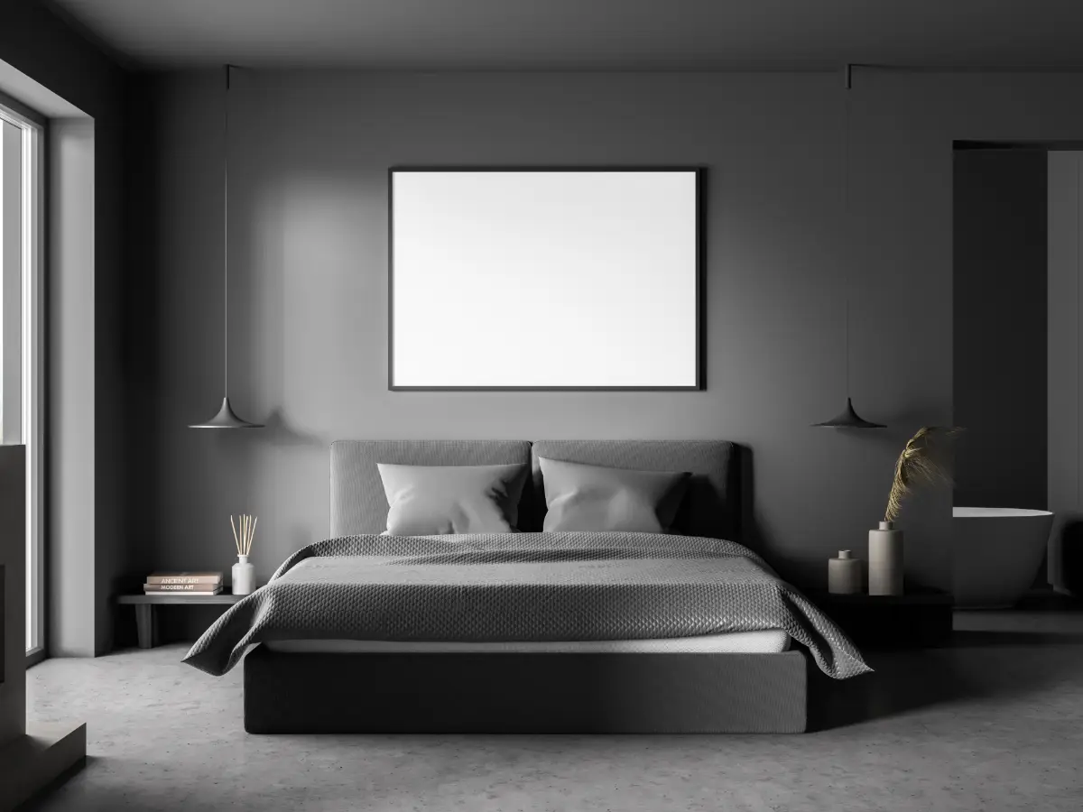 Canvas baskı — Yatak odasında canvas